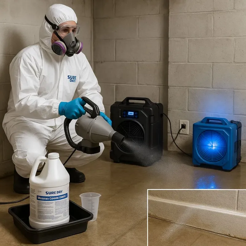 Sanitization and Odor Removal process in Homestead, FL